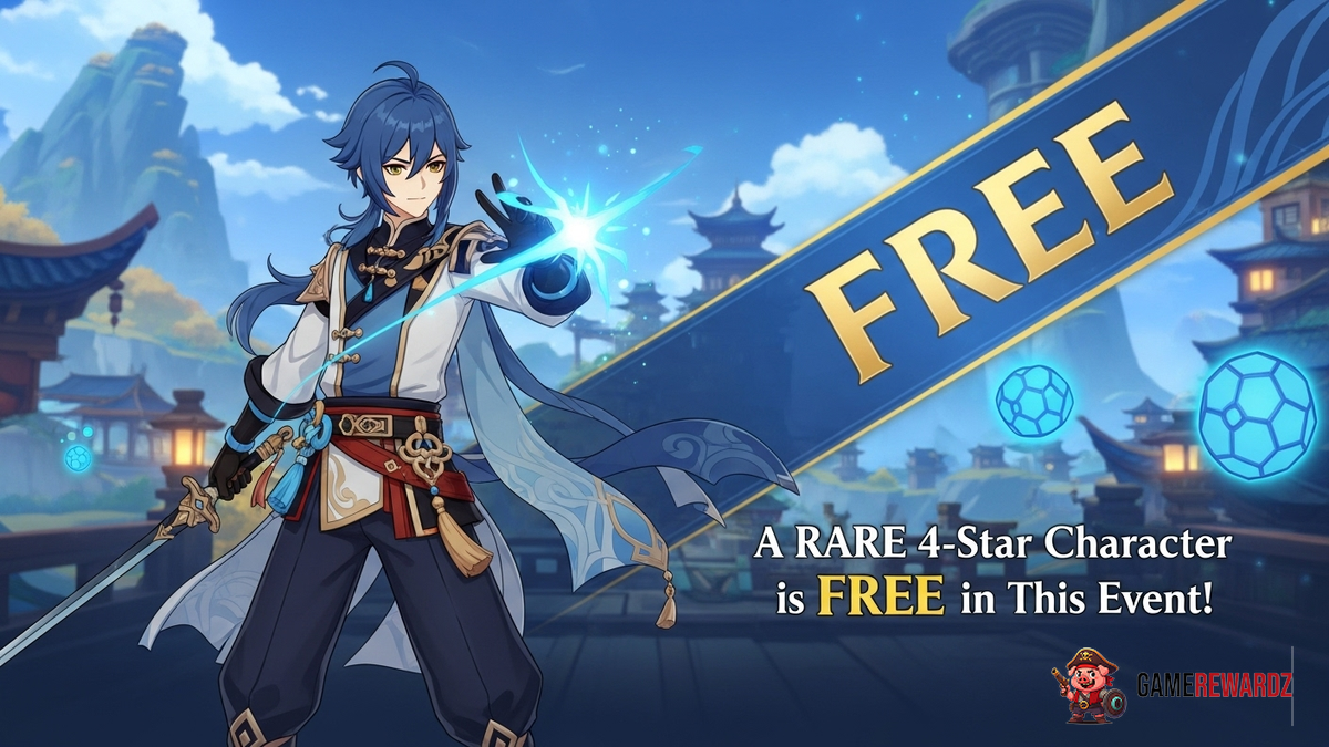 Genshin Impact: A RARE 4-Star Character is FREE in This Event!